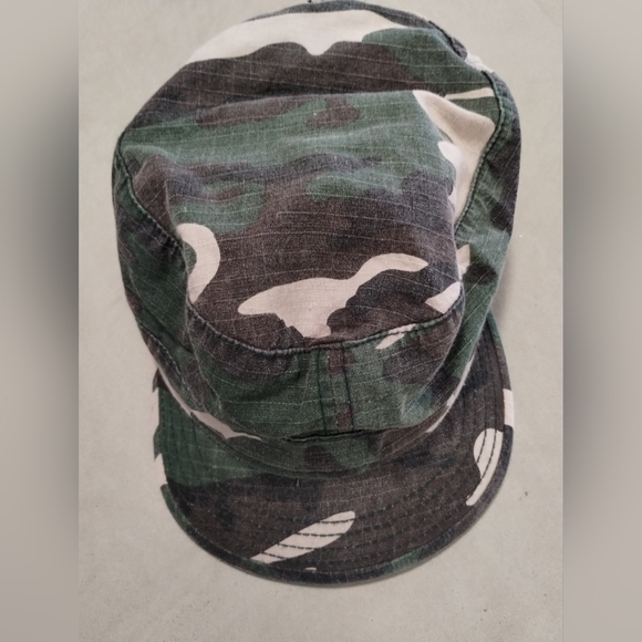 Goorin Military Private Cadet Green Camo Cotton Canvas Cap Hat One Size - Picture 1 of 7